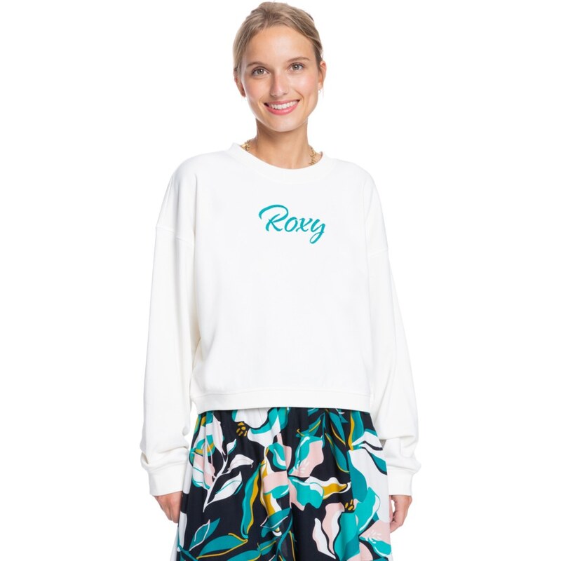 Roxy BREAK AWAY CREW WHITE 27392569
