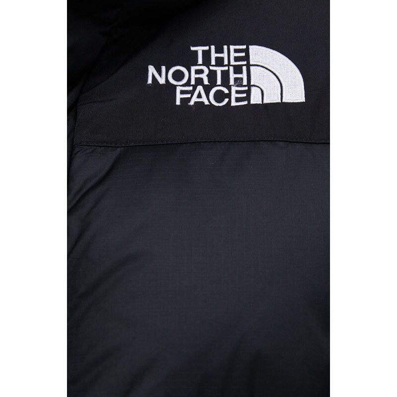 Páperová bunda The North Face HMLYN DOWN pánska, čierna farba, zimná, NF0A4QYXJK31