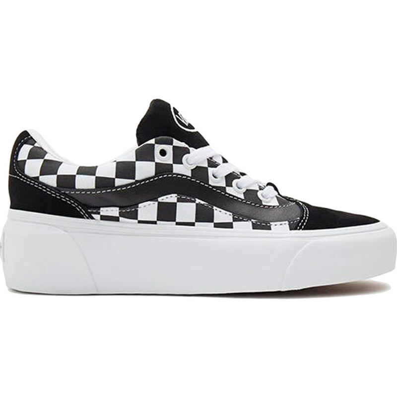 Vans Shape Ni Checkerboard - Unisex - Tenisky Vans - Čierne - 66356087