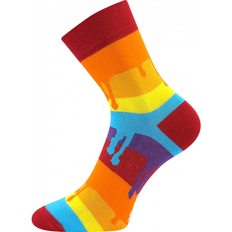 Boma JANA dámske farebné ponožky - MIX 36