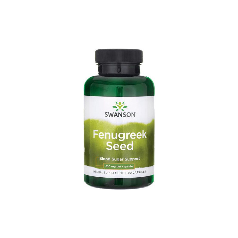 Swanson Fenugreek Seed 90 ks, kapsule, 610 mg