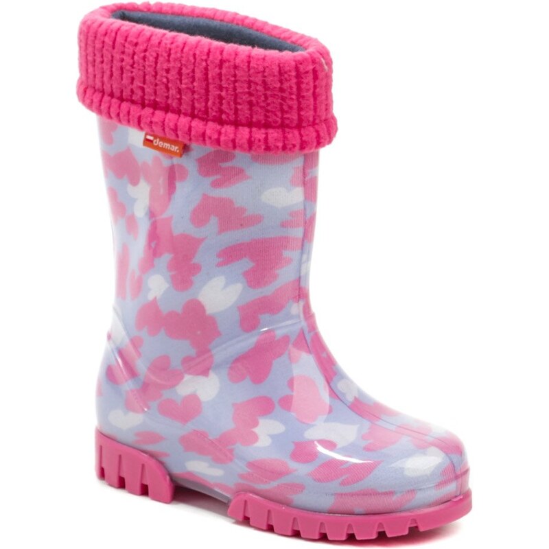 Arno Demar 0038 detské růžové gumáky 57962005