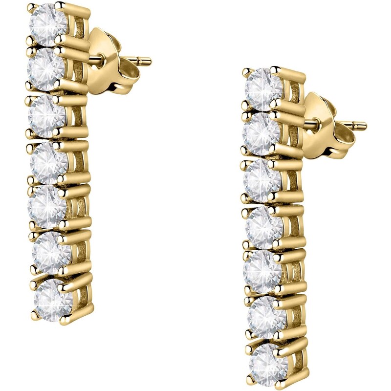 Morellato Minimalistické náušnice s čírymi zirkónmi Scintille SAQF28 66590068