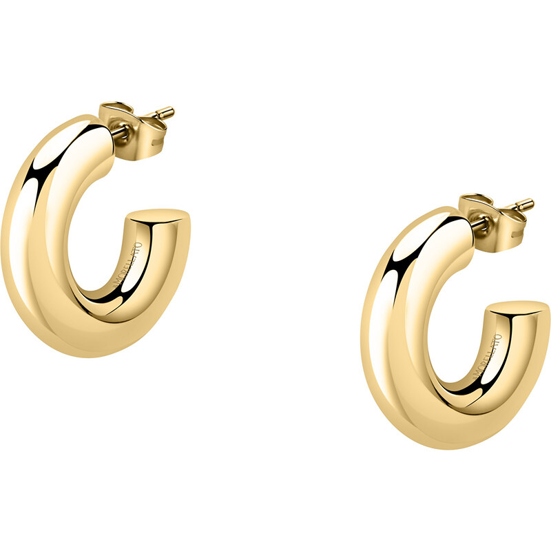 Morellato Minimalistické pozlátené náušnice kruhy Creole SAUP12 66587440