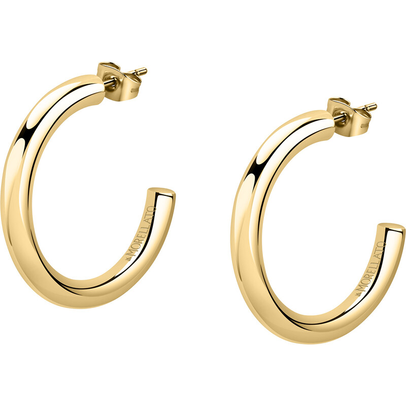 Morellato Minimalistické pozlátené náušnice kruhy Creole SAUP11 66583135