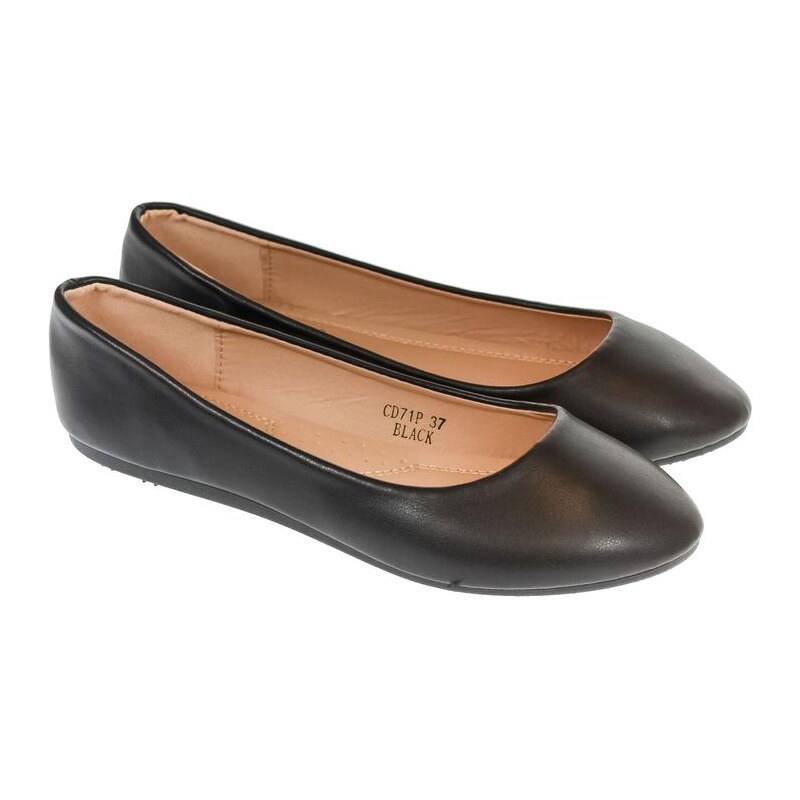 SEASTAR Dámske čierne baleríny AMELIE 27456374