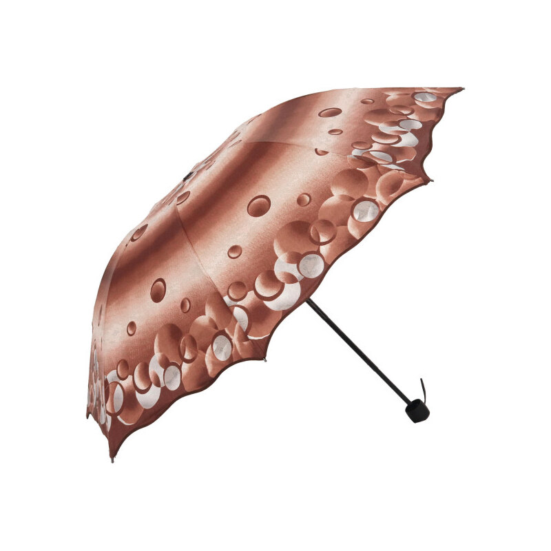 Dáždnik - guličky (hnedá)