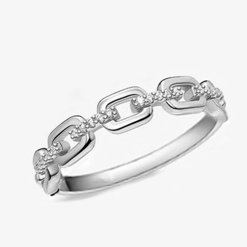 SWAROVSKI Elements SWAROVSKI E. PRSTEŇ COOL CHAIN SE4346 27477350