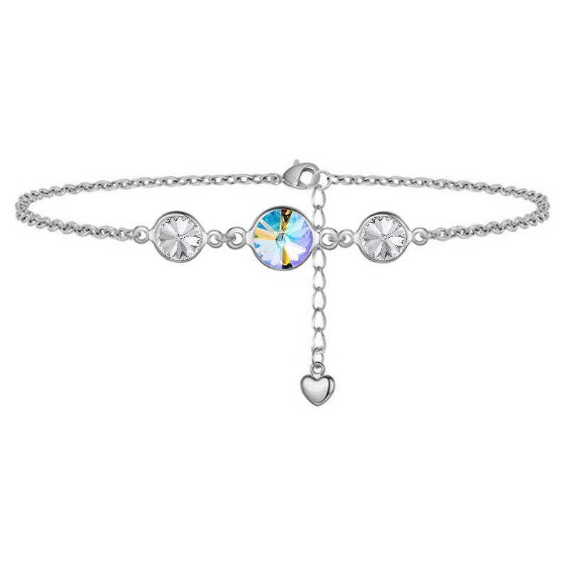 SWAROVSKI Elements Swarovski e. jemný náramok Ambrosia, chameleon 27477331