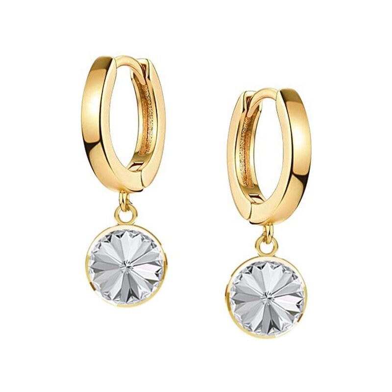 SWAROVSKI Elements Swarovski e. náušnice kruhy Ambrosia, biela see3576 27477335