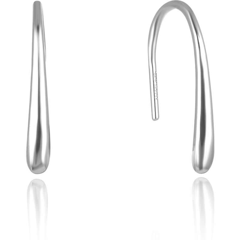 Beneto Módne strieborné náušnice AGUV2704 66583569