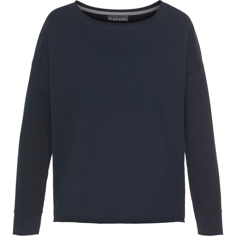 Elbsand Mikina námornícka modrá / svetlosivá 54262499