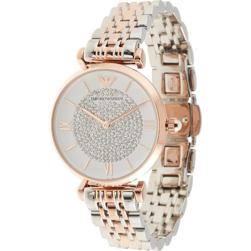 Emporio Armani Analógové hodinky AR1926 ružové zlato / strieborná / 54221214
