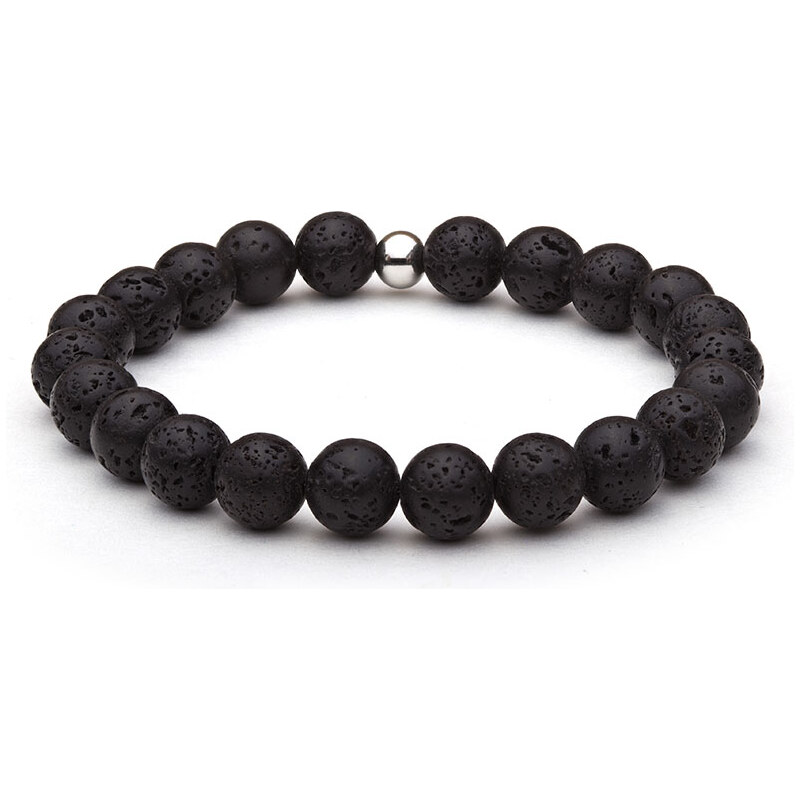 BudNej Minerálny náramok LÁVOVÝ KAMEŇ MN1080 35941988