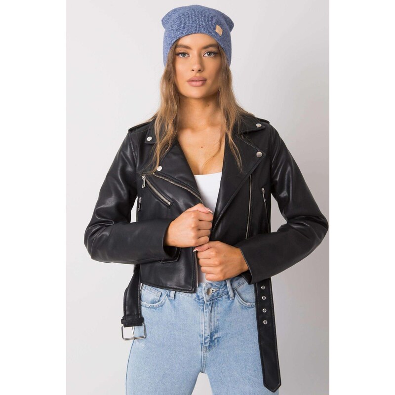 MladaModa Dámska čiapka Melange model 0615 farba džínsová 28090141