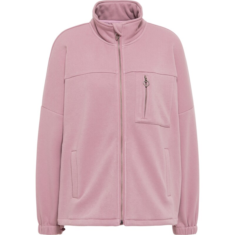 MYMO Tepláková bunda svetlofialová 63106843