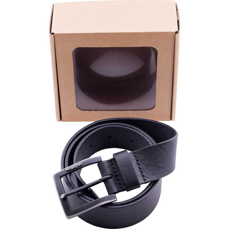 Opasok WRANGLER W00108100 BLACK WRANGLER KABELBUCKLE 23586676