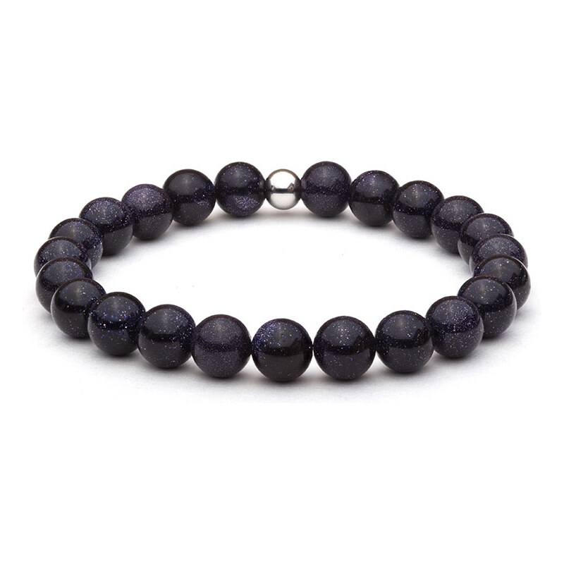 BudNej Minerálny náramok MODRÝ ŽIVEC MN1083 35941991