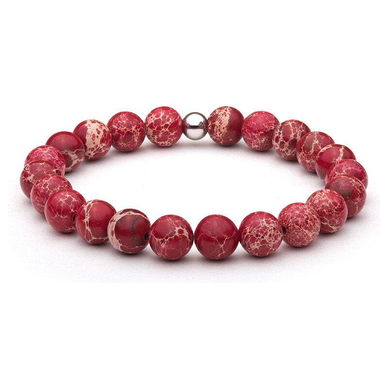 BudNej Minerálny náramok JASPIS REGALIT MN1087 35941995