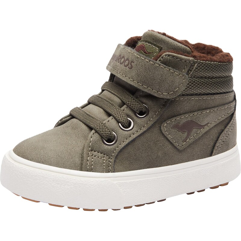 KangaROOS Čižmy KaVu III hnedá / olivová 56471808