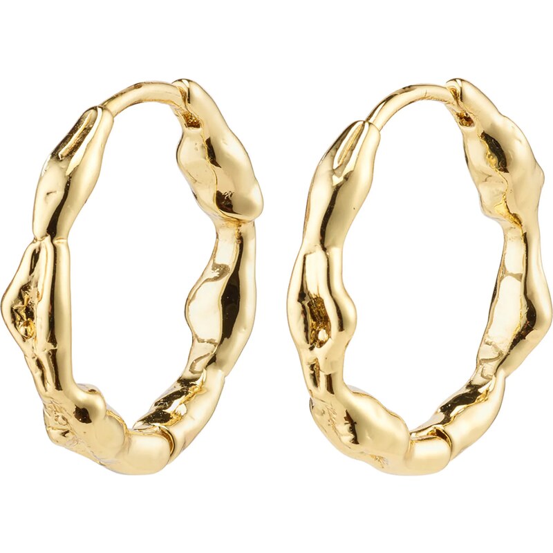 Pilgrim Náušnice Zion zlatá 27566958