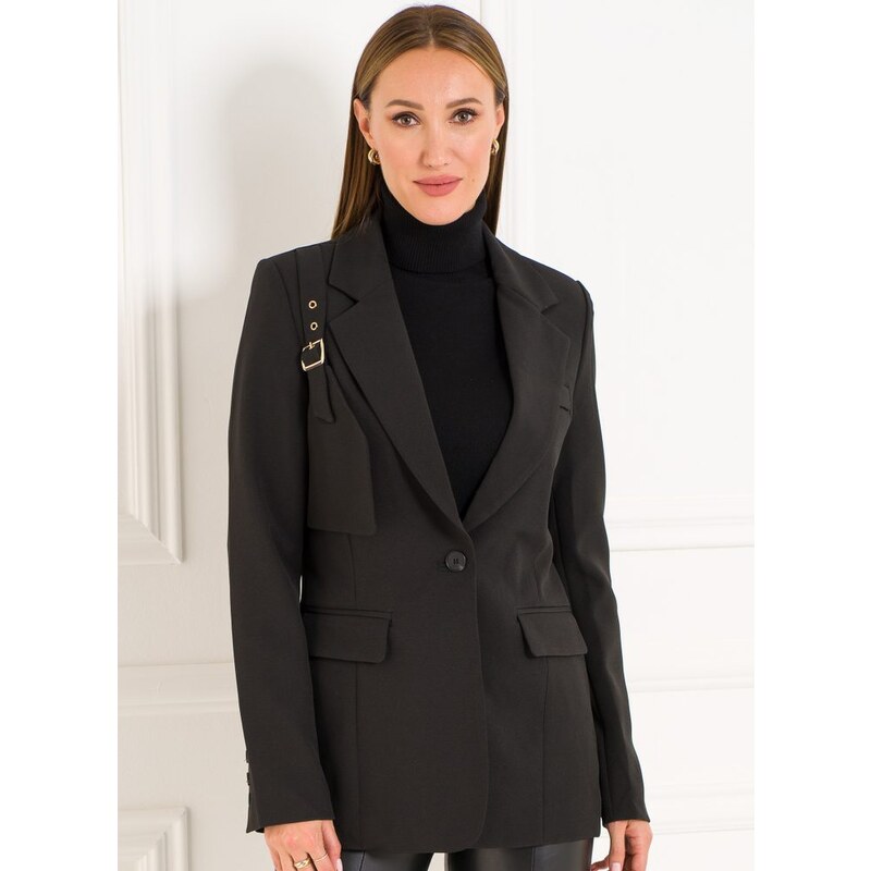 Due Linee Dámske sako so zlatou prackou 27542014