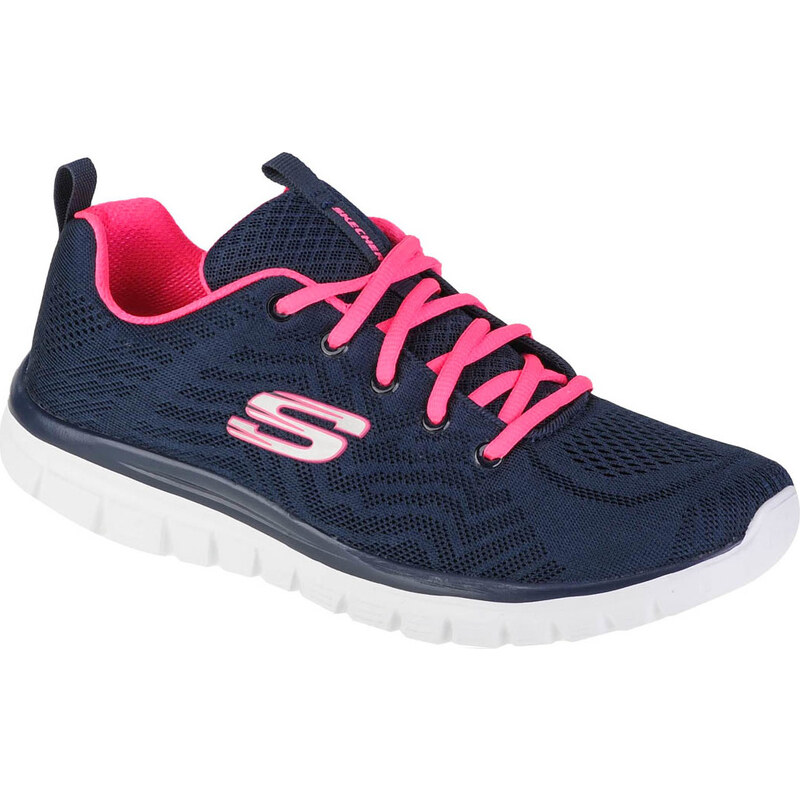 Modro-ružové dámske tenisky Skechers Graceful-Get Connected 12615-NVHP 55329625