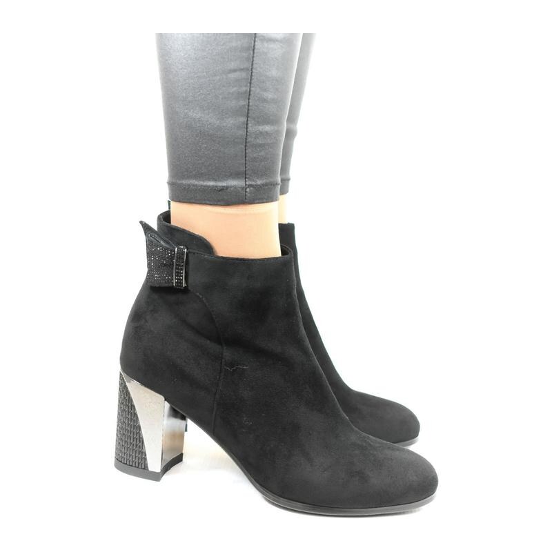 Dámske čierne čižmy GODIN AMINA 26664089