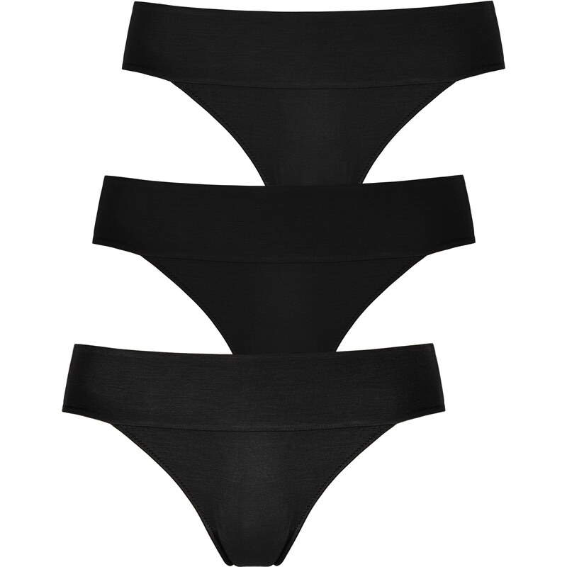 LASCANA Tangá čierna 63141187