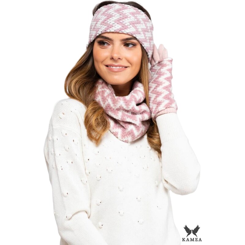 Dámska čelenka MADISON ružová - Kamea 27589273