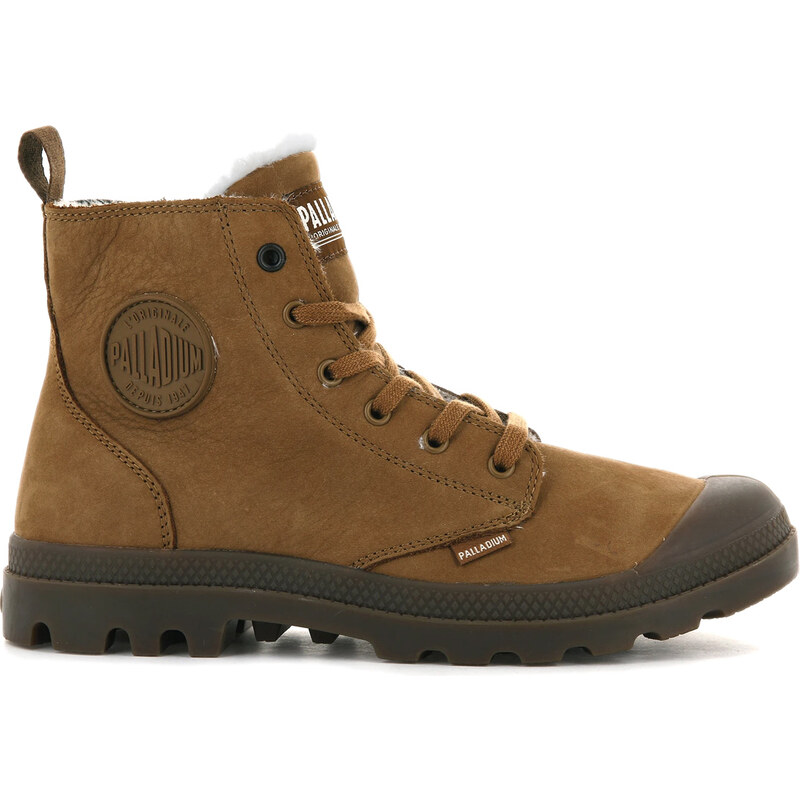Palladium Pampa Hi Zip WL - Pánske - Tenisky Palladium - Hnedé - 05982 66364761