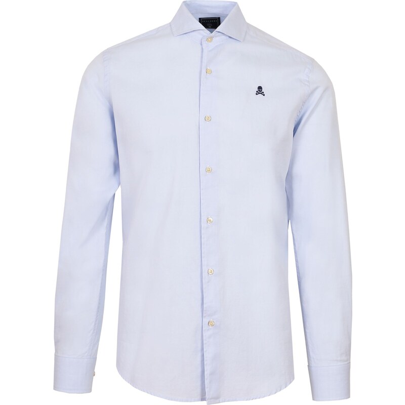 Scalpers Košeľa námornícka modrá / svetlomodrá 54226666