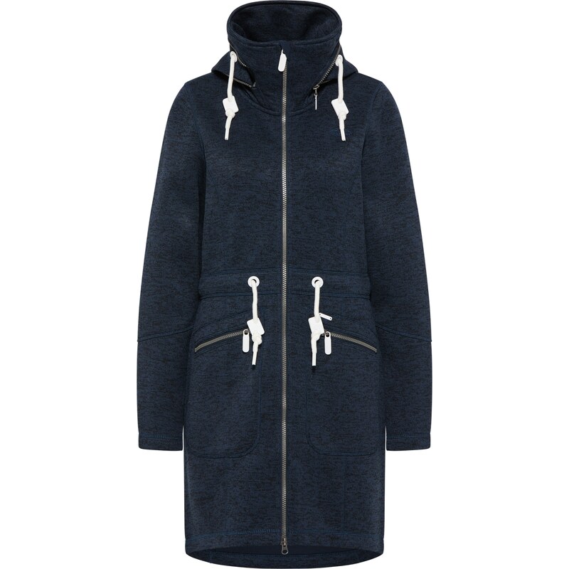 ICEBOUND Flisová bunda námornícka modrá / modrá melírovaná 60981911