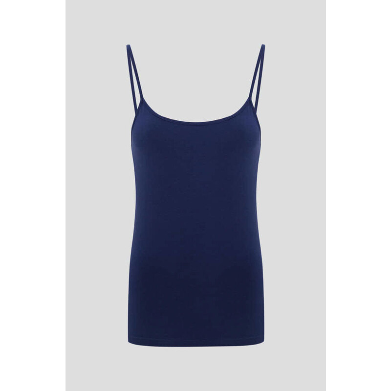 Glara Dámske konopné tielko jednoduchého strihu 27621951