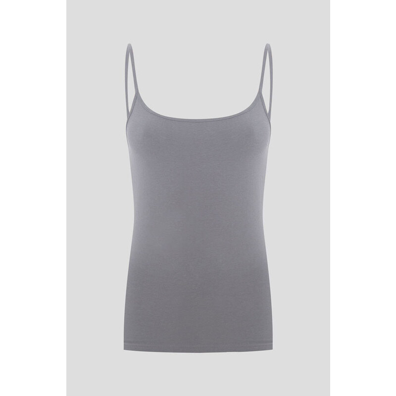 Glara Dámske konopné tielko jednoduchého strihu 27621952