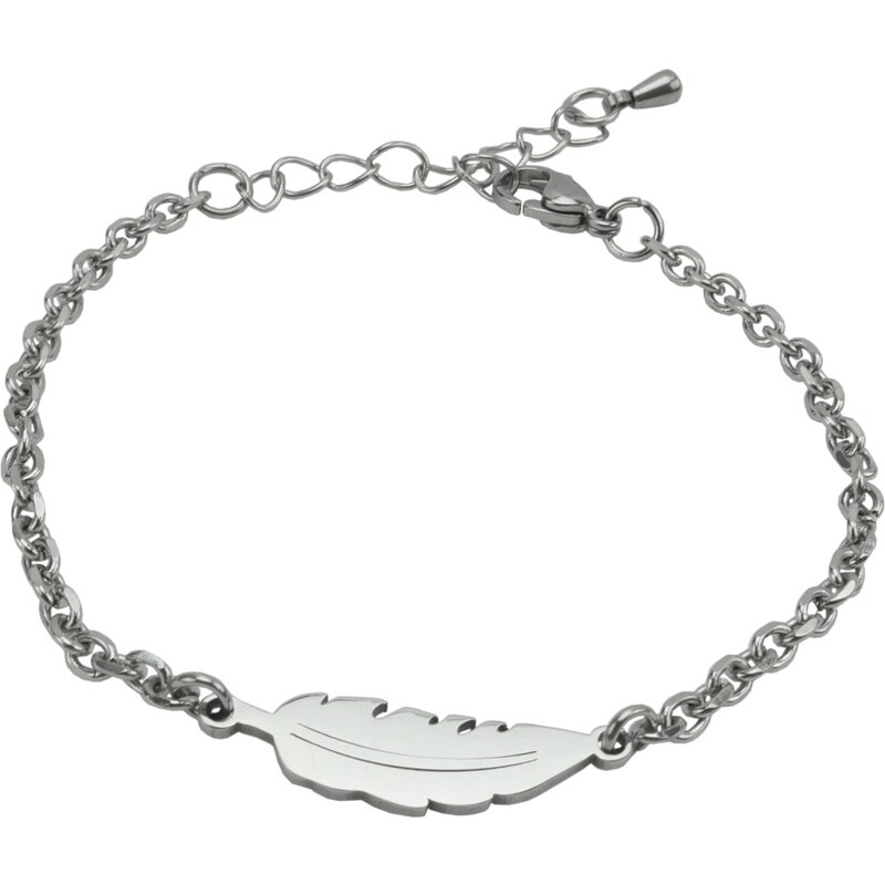 CITY STORM Dámsky náramok s pierkom z chirurgickej ocele v striebornej 66888750