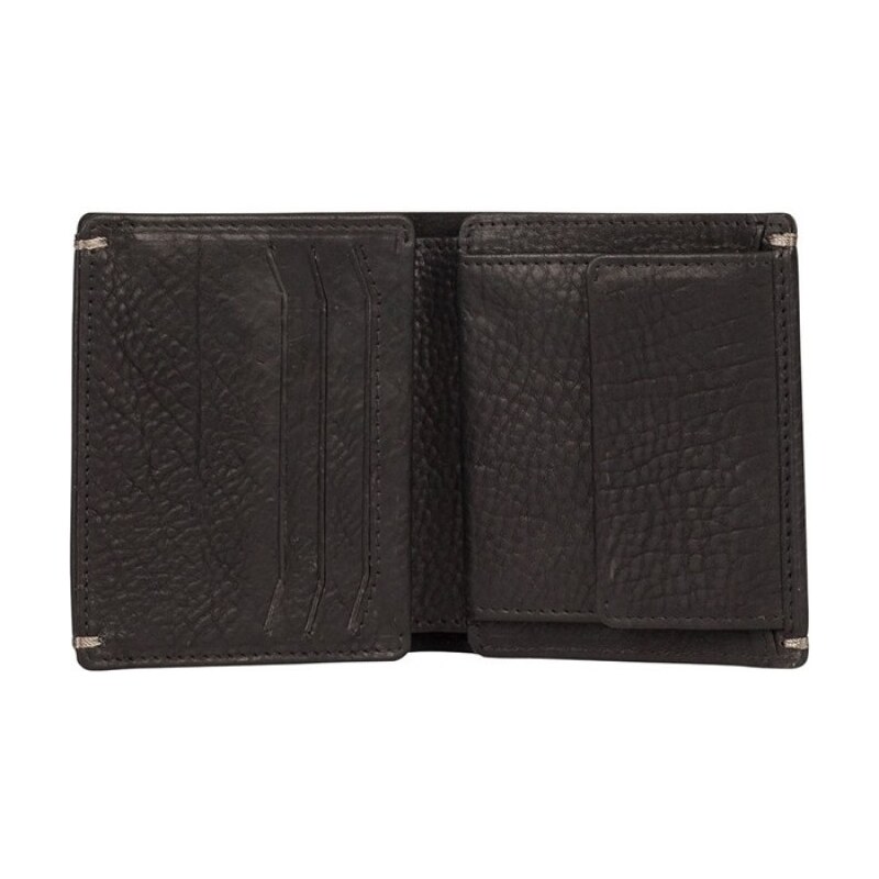 Pánska kožená peňaženka Burkely Sten - čierna 27654273