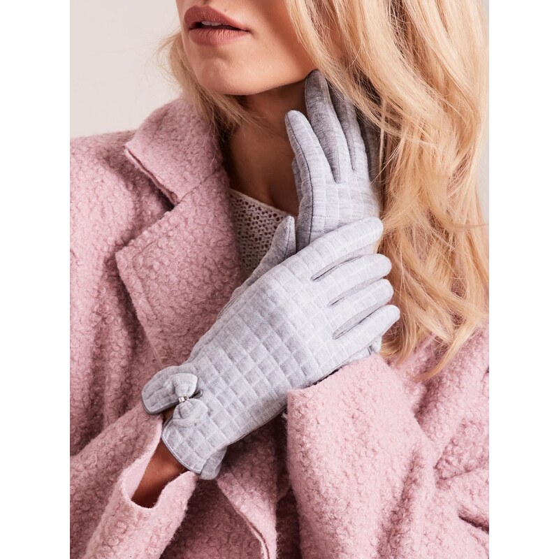 Wool Fashion Italia Gloves-AT-RK-9502.25-gray 64681807