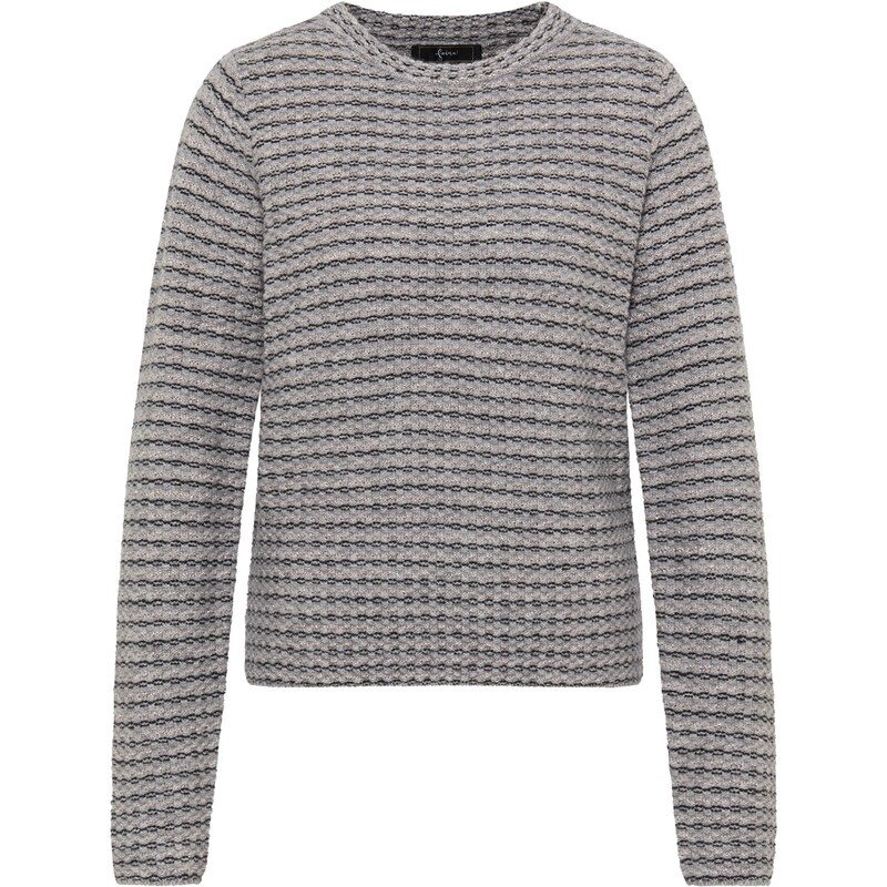 faina Sveter sivá melírovaná / čierna 65867485