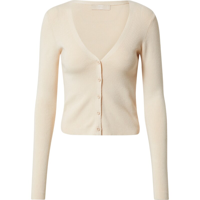 LENI KLUM x ABOUT YOU Kardigán Vicky šedobiela 63059557