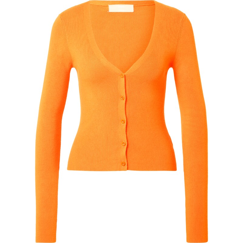 LENI KLUM x ABOUT YOU Kardigán Vicky oranžová 27715493