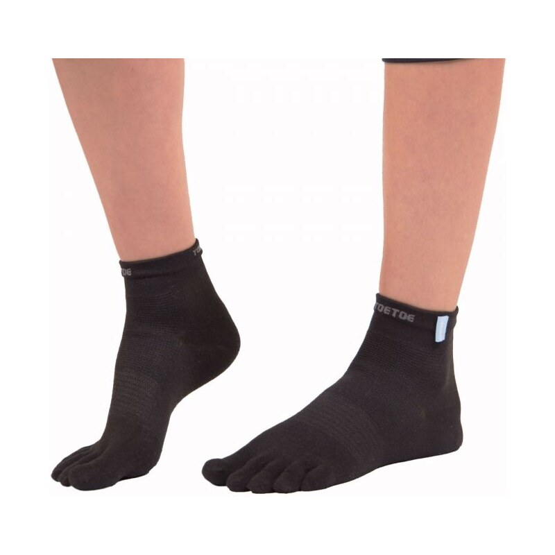 LINER TRAINER členkové prstové ponožky ToeToe Čierna S 1 pár 27781851