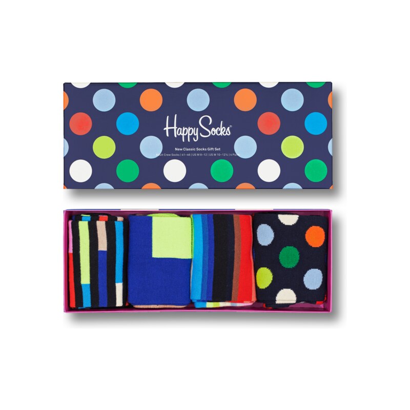 Dárkový box veselých ponožek Happy Socks XNCG09-9300 multicolor-40