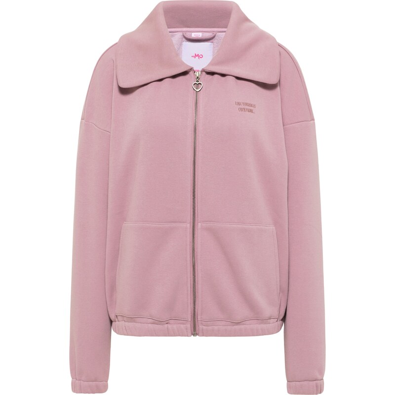 MYMO Tepláková bunda staroružová 62239408