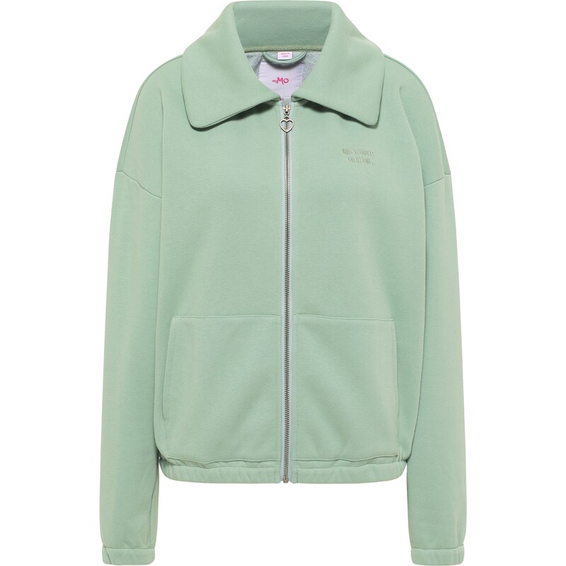 MYMO Tepláková bunda mätová 63106845