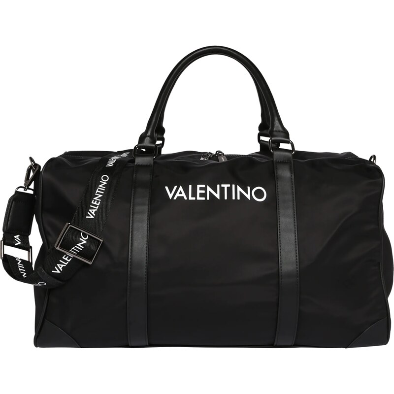 VALENTINO Víkendová taška Kylo čierna / biela 27729898