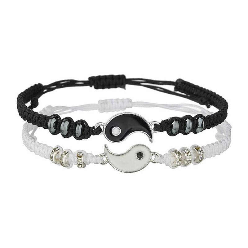 BudNej Náramky pre páry YIN a YANG MN3060 35942037