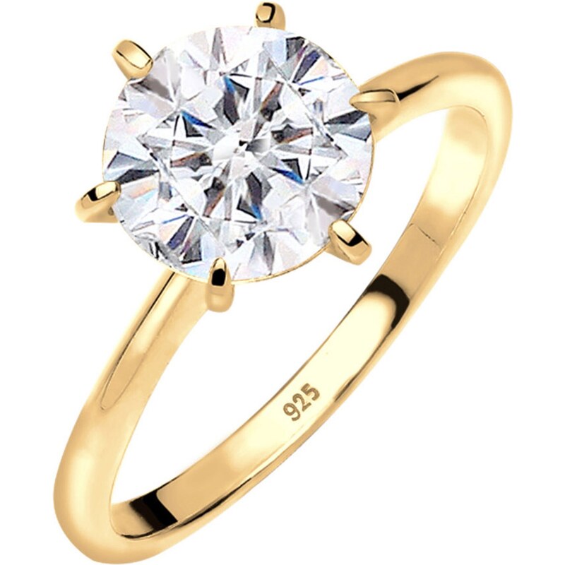 ELLI Prsteň zlatá / priehľadná 54221649