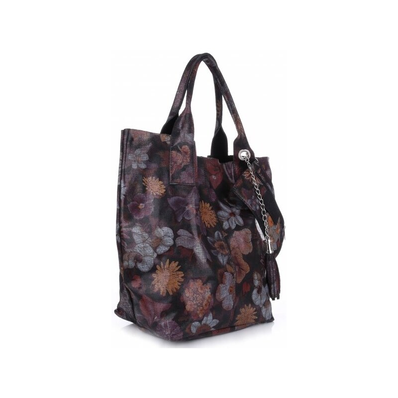 Kožené kabelka shopper bag Vittoria Gotti multikolor 8298 64502418