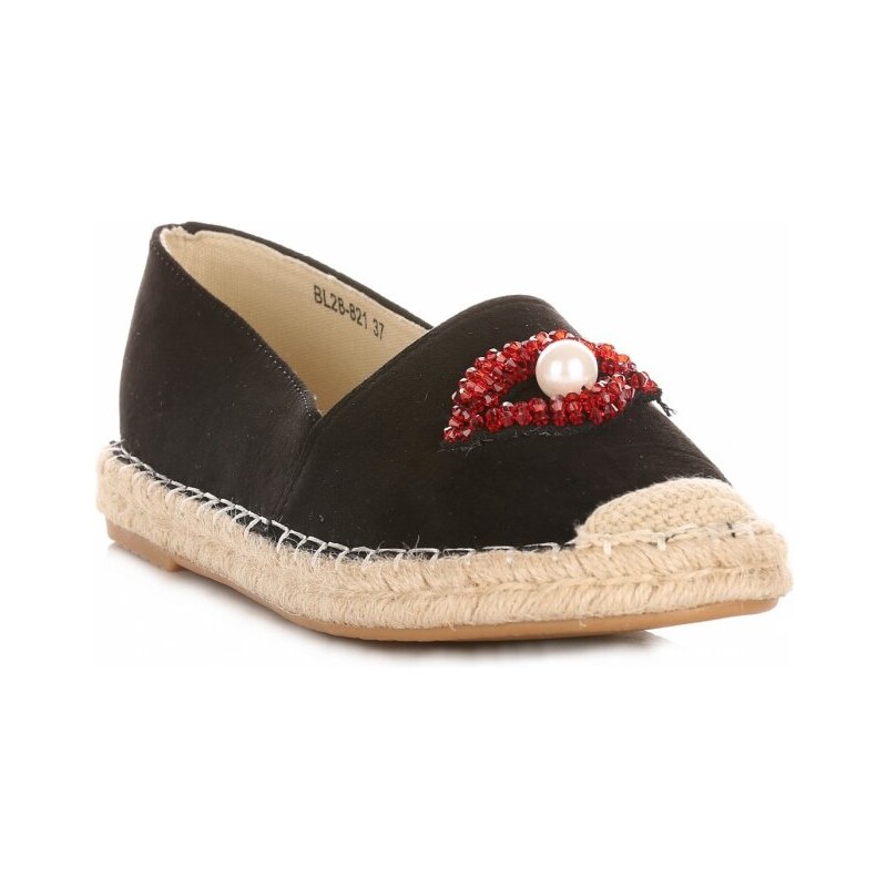 dámske espadrilky Belluci čierna BL28-821 27610951